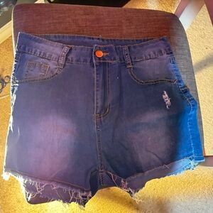 Blue Jeans Shorts Brand New FIRE SALE TWO FOR 10